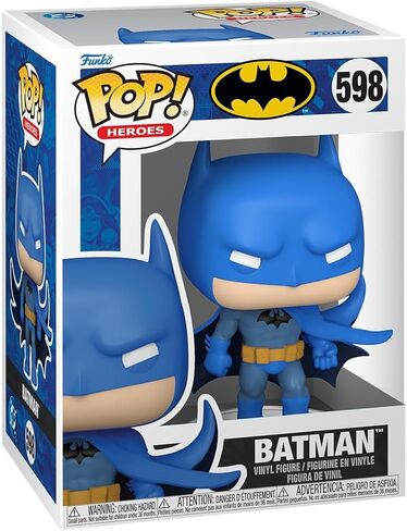 Funko Pop! Heroes: DC New Classics - Batman - Collectable Vinyl Figure - Gift Idea - Official Merchandise - Toys for Kids & Adults - DC Comics Fans - Model Figure for Collectors and Display in Saudi Arabia