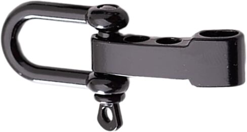 4Pcs Zincs Alloy Bows Shackle Umbrella Rope Buckle Adjustable D Survival D Shape Buckle in Saudi Arabia
