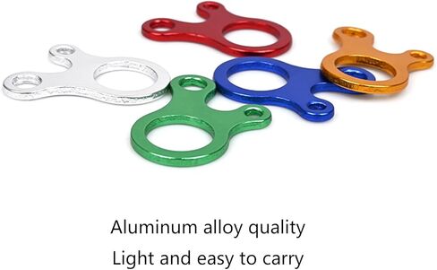 10 Pcs Outdoor Camping Tent Rope Buckles Non Slip 3 Hole Tensioner Guyline Cord Adjuster Paracord Tensioner Aluminum Alloy Guyline Cord Adjuster Tent Accessories Tensioning Tool in Saudi Arabia