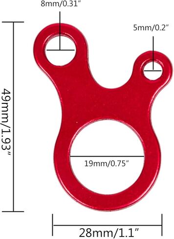 10 Pcs Outdoor Camping Tent Rope Buckles Non Slip 3 Hole Tensioner Guyline Cord Adjuster Paracord Tensioner Aluminum Alloy Guyline Cord Adjuster Tent Accessories Tensioning Tool in Saudi Arabia