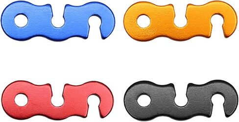 10Pcs Rope Tensioner Camping Tent Cord Adjuster Camping Gear for Backpacking Stake Guy Line Cord Guy Rope in Saudi Arabia