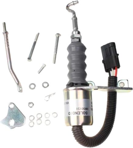 FridayParts Replacement Shutdown Fuel solenoid SA-3799-24 6290050 Comapatible for Deutz 1751ES RSV 24V in Saudi Arabia