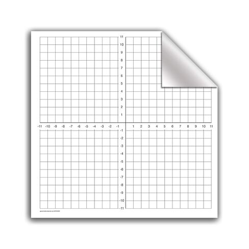 181310 1" Numbered Axis Easy Cling Graph in Saudi Arabia