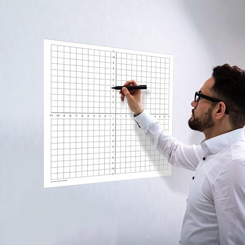181310 1" Numbered Axis Easy Cling Graph in Saudi Arabia