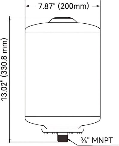 SEAFLO Pre-Pressurized Accumulator Tank (2 Gallon) in Kuwait