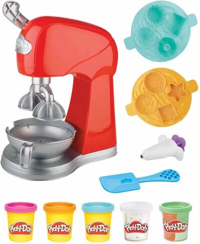 Play-Doh Kitchen Creations Magical Mixer Playset, Toy Mixer with Play Kitchen Accessories, Arts and Crafts for Kids 3 Years and Up in Saudi Arabia