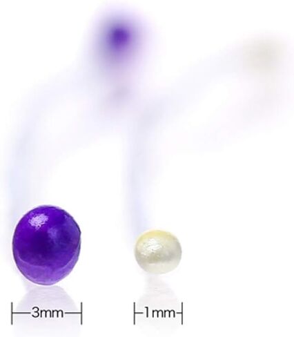 16 Colors 1360 Pieces Mixed 3mm Pearl Flower Stamens for Decoration in Saudi Arabia