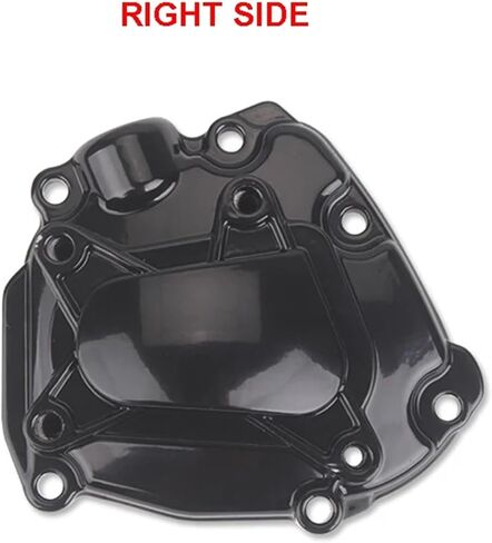 علبة المرافق، غطاء علبة المرافق مناسب لـ Yamaha YZF R1 YZFR1 YZF-R1 YZF1000 2009-2014 دراجة نارية يسار/يمين غطاء محرك الجزء الثابت حشية علبة المرافق (الجانب الأيسر) in Kuwait