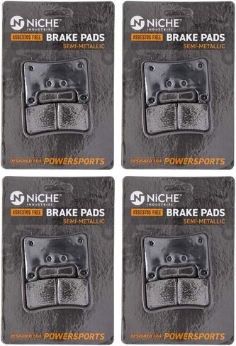 NICHE Brake Pad Set for Suzuki GSXR600 GSXR750 GSX1300R Kawasaki Z1000 59100-29840 Front Semi-Metallic in Saudi Arabia