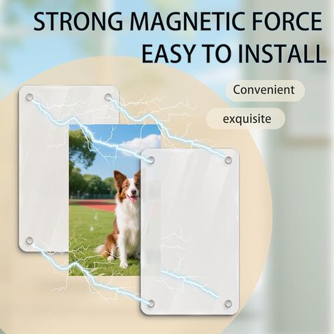 Acrylic Magnetic Car Visor Photo Frames,Car Interior Accessories in Saudi Arabia