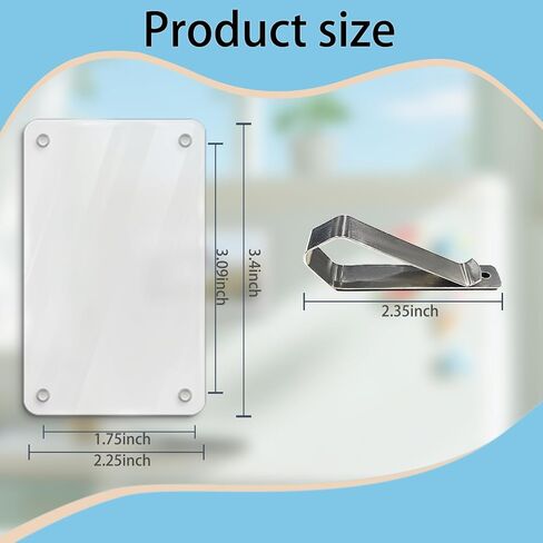Acrylic Magnetic Car Visor Photo Frames,Car Interior Accessories in Saudi Arabia