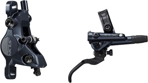 فرامل ورافعة قرص SHIMANO SLX M7100 M7120 - هيدروليكي، حامل عمود، 2 مكبس، أسود in Saudi Arabia