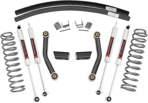 Rough Country 3" Lift Kit for 1984-2001 Jeep Cherokee XJ 2WD/4WD - 670XN2 in Saudi Arabia