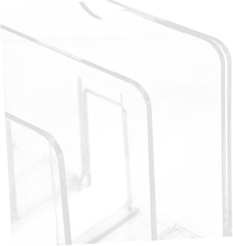 Gadpiparty Multi Function Book Holder with Clear Panels Desktop Book Organizer for Office and School Supplies Stylish Storage for Books and Documents in Saudi Arabia