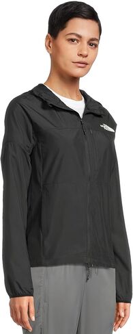 THE NORTH FACE Women's Higher Run Wind Jacket, White Dune, Large in Saudi Arabia