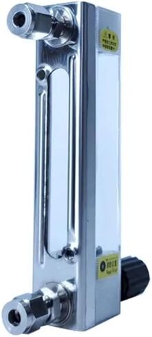 1PC φ6 8 10 ferrule air pipe connection DK800 4F glass float flowmeter oil water air 304 stainless steel(Gas1.6-16ml min 8mm) in Saudi Arabia