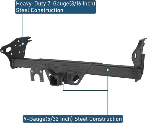 Hooke Road Tacoma Class 3 Trailer Hitch Rear Tow Hitch 2-Inch Receiver for 2005-2015 Toyota Tacoma 2nd Gen (Exclude X-Runner) in Saudi Arabia