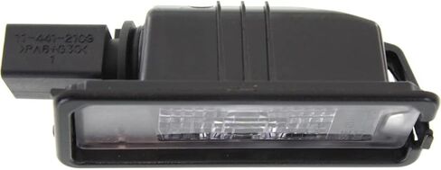 KarParts360 For Volkswagen GTI License Plate Light 2010 11 12 13 2014 Driver and Passenger Side Pair For VW2870108 in Saudi Arabia