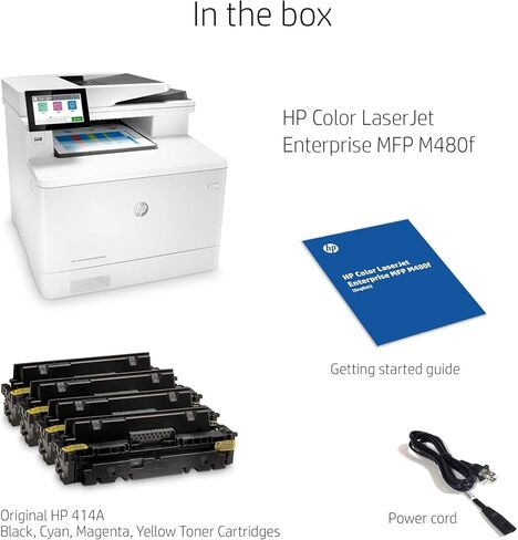 HP Laserjet Enterprise M400 M480f Laser Multifunction Printer - Color in Saudi Arabia