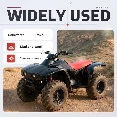 ATV Black Rear Fender Compatible with 1988-2000 Honda FOURTRAX TRX300 Plastic in Saudi Arabia