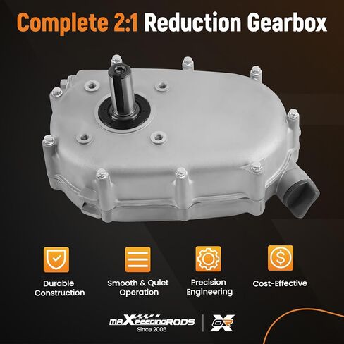 علبة تروس تخفيض maxpeedingrods كاملة 2:1 5.5HP لهوندا GX160 GX200، لـ Loncin G160 G200، لـ Lifan LF200 LF210 مجموعة صندوق تروس المحرك من النوع القياسي مع قابض رطب in Kuwait