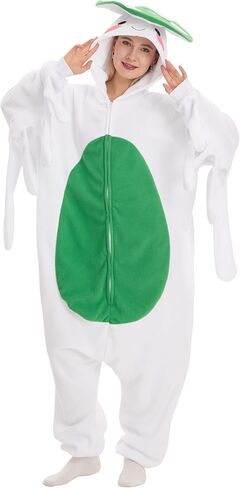 بدلة نوم نيسيي للبالغين باللون البرتقالي، ملابس نوم على شكل فواكه، ملابس منزلية للهالوين للجنسين، ملابس نوم للرجال والنساء in Kuwait