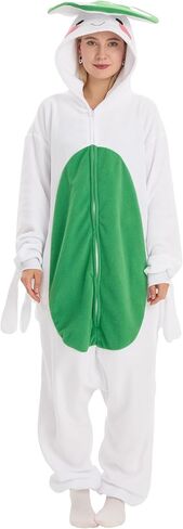 بدلة نوم نيسيي للبالغين باللون البرتقالي، ملابس نوم على شكل فواكه، ملابس منزلية للهالوين للجنسين، ملابس نوم للرجال والنساء in Kuwait