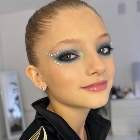 أقراط فراشة للنساء والفتيات لا تسبب الحساسية ملونة تشيكوسلوفاكيا 14 قيراط مطلية بالذهب على شكل فراشة هوجي هوب أقراط صغيرة صغيرة in Kuwait