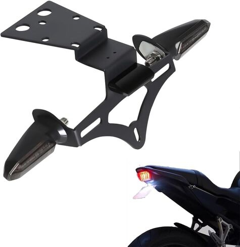 CB650F / CBR650F Fender Eliminator Kits LED Indicator Turn Signal Blinker Compatible with CBR 650F / CB 650F 2014-2024, License Plate Bracket Holder Tail Tidy Kit (Clear) in Saudi Arabia