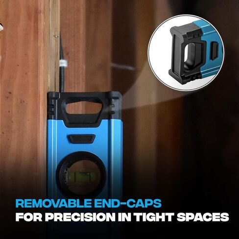 OX Tools Box Beam Level Non Magnetic 72 inch Level Aluminum Construction, Shock Absorbing End Cap, Rubberized Soft Grip Thru Handle, Magnified vials OX-T024218 Trade Level in Kuwait