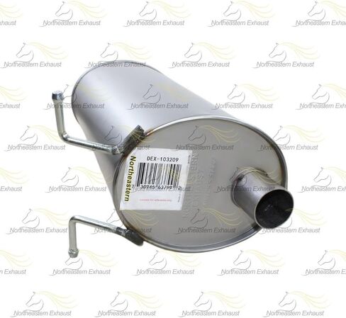 Northeastern Exhaust | Stainless Steel Exhaust Muffler Compatible for Mazda B3000 2004-2007 3.0L | Free Clamps Included | Automotive Replacement Part in Saudi Arabia