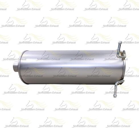 Northeastern Exhaust | Stainless Steel Exhaust Muffler Compatible for Mazda B3000 2004-2007 3.0L | Free Clamps Included | Automotive Replacement Part in Saudi Arabia