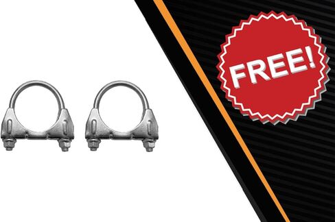 Northeastern Exhaust | Stainless Steel Exhaust Muffler Compatible for Mazda B3000 2004-2007 3.0L | Free Clamps Included | Automotive Replacement Part in Saudi Arabia