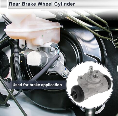 Rear Brake Wheel Cylinder for Toyota RAV4 2001-2005 Durable Drum Brake Cylinder No.4755042020 Aluminum Alloy 1 Pcs in Saudi Arabia