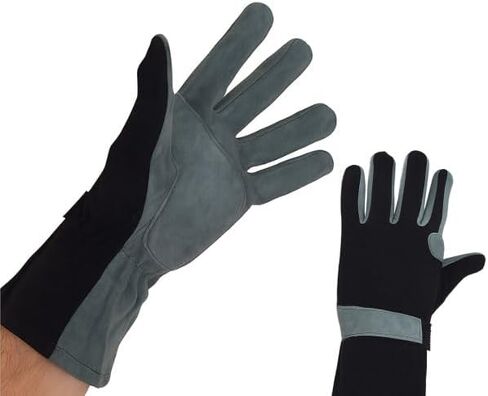 New Nomex & Leather Car Racing Gloves Fire Retardant,Driving,Flying,Driver,Pilot in Kuwait