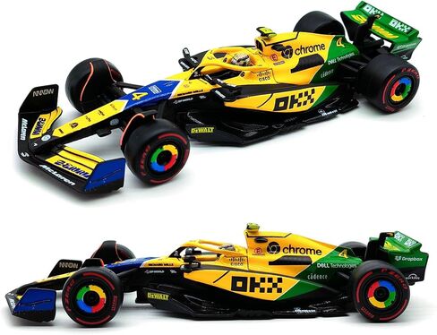 1/43 2024 F1 MCL38 4# Lando Norris 81# Oscar Piastri Monaco Grand Prix Alloy Car Die Cast Model (1/43 MCL38 81#) in Saudi Arabia