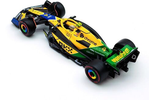 1/43 2024 F1 MCL38 4# Lando Norris 81# Oscar Piastri Monaco Grand Prix Alloy Car Die Cast Model (1/43 MCL38 81#) in Saudi Arabia