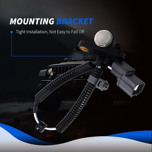 HiSport 37500P72A01 مستشعر موضع العمود المرفقي للمحرك متوافق مع Acura Integra 1994 1995 1996 1997 1998 1999-2001 & Honda Civic 1999-2000، Civic del Sol 1996-1997، CR-V 1997-2001، 1.6L 1.8 لتر 2.0 لتر in Saudi Arabia