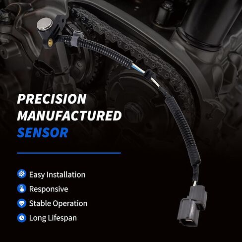 HiSport 37500P72A01 مستشعر موضع العمود المرفقي للمحرك متوافق مع Acura Integra 1994 1995 1996 1997 1998 1999-2001 & Honda Civic 1999-2000، Civic del Sol 1996-1997، CR-V 1997-2001، 1.6L 1.8 لتر 2.0 لتر in Saudi Arabia