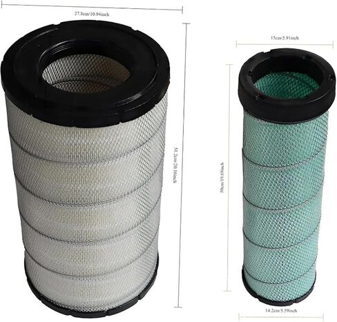 1pcs Air Filter 142-1339 For R275LC-9T R275LC-9V R305LC-9T R335LC-9T R305LVS in Saudi Arabia