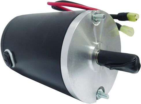OEG Parts New 12 Volt Spinner Salt Spreader Motor Compatible with Fisher Ply Caster Blizzard Ice Chaser Western Tornado 1/2" Shaft 50092 78300 421306 78300 78299 78300AM in Saudi Arabia