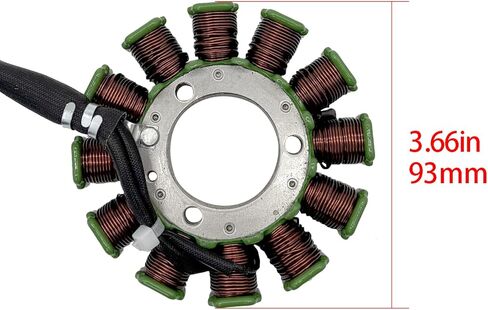 12 Coil 5 Wire Magneto Stator Replacement for Hyosung 2002-2010 GT125 GT250 GV125 GV250 GV125R GV250R Pocket Bike Cruiser Motorcycle Engine in Saudi Arabia