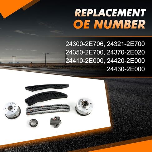 مجموعة سلسلة توقيت المحرك COPACHI متوافقة مع Benz E350 GL450 E400 ML350 GLK350 M276 W212 W204 3.0L 3.5L V6 TURBO بعد أجزاء السوق in Saudi Arabia