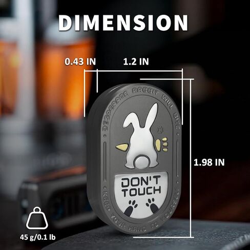 الأرنب اليائس فيدجيت سلايدر | نسخة سبائك الألومنيوم | خفيفة الوزن ومحمولة | ألعاب فيدجيت المعدنية EDC للبالغين أدوات ADHD لعبة مكتب تنفيذي للحفاظ على التركيز وتخفيف القلق (أزرق) in Kuwait