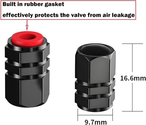 4-Piece Aluminum British Flag Tire Valve Stem Caps,Car Wheel Valve Cover Accessories Set for Cars Trucks Motorcycles SUVs Bikes in Saudi Arabia