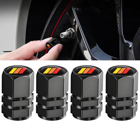 4-Piece Aluminum British Flag Tire Valve Stem Caps,Car Wheel Valve Cover Accessories Set for Cars Trucks Motorcycles SUVs Bikes in Saudi Arabia