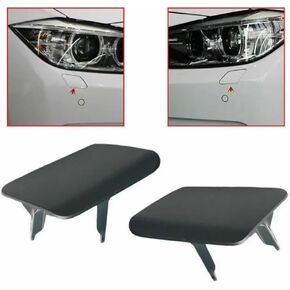 2 X الجبهة غسالة يغطي ل BMW 3 سلسلة F30 320i 328i 335i 2012-2015 51117293032,51117293031 فوهة غسالة الضوء الأمامي غطاء غطاء in Kuwait