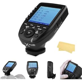 جهاز إرسال فلاش لاسلكي XPro-N i-TTL 2.4G عالي السرعة ومتوافق مع كاميرات نيكون و1/8000 و11 وظيفة قابلة للتخصيص و16 قناة و32 قناة من جودوكس in Saudi Arabia