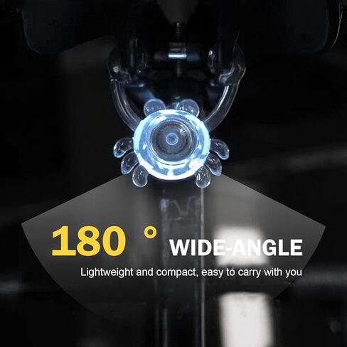 1 PC Bike Crab Tail Light, Cute Bike Lights for Night Riding, Waterproof Cycling Warning Tail Light, Long-Lasting Riding Gear for Men Women Kids (Multicolored) in Saudi Arabia