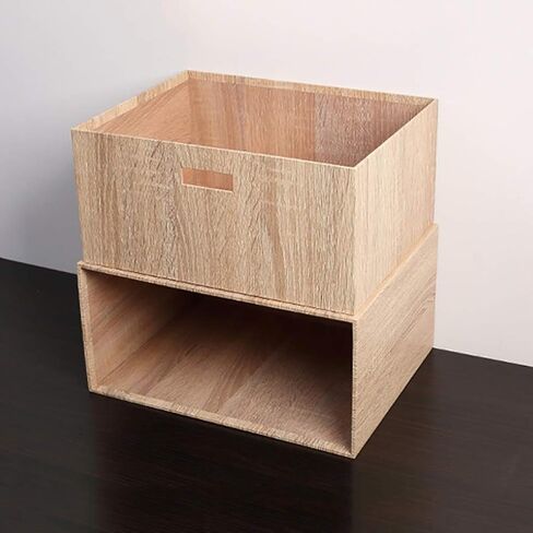 Drawer Organizer,with 2 Drawers Stackable Storage Box for Executive Office Supplies Desktop Filing A4 File Cabinet/Holder, in Saudi Arabia